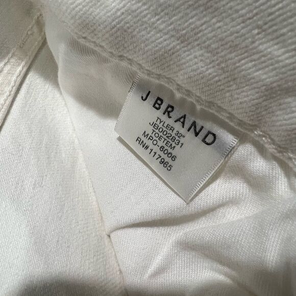 J Brand white slim-fit jeans - Picture 6 of 9